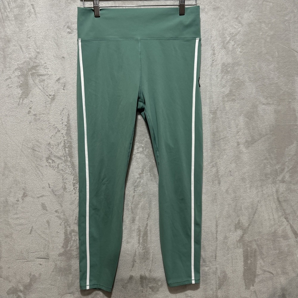 Vuori Track Leggings Women's Size L Stretch High Rise VW482 Celadon